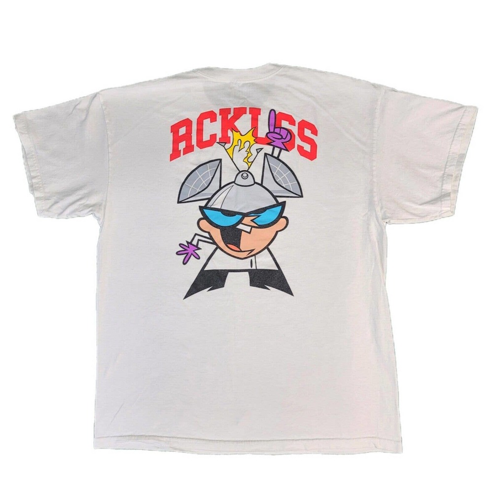 Young & Reckless‎ Dexter's Laboratory CN Cartoon Network Shirt Size XL